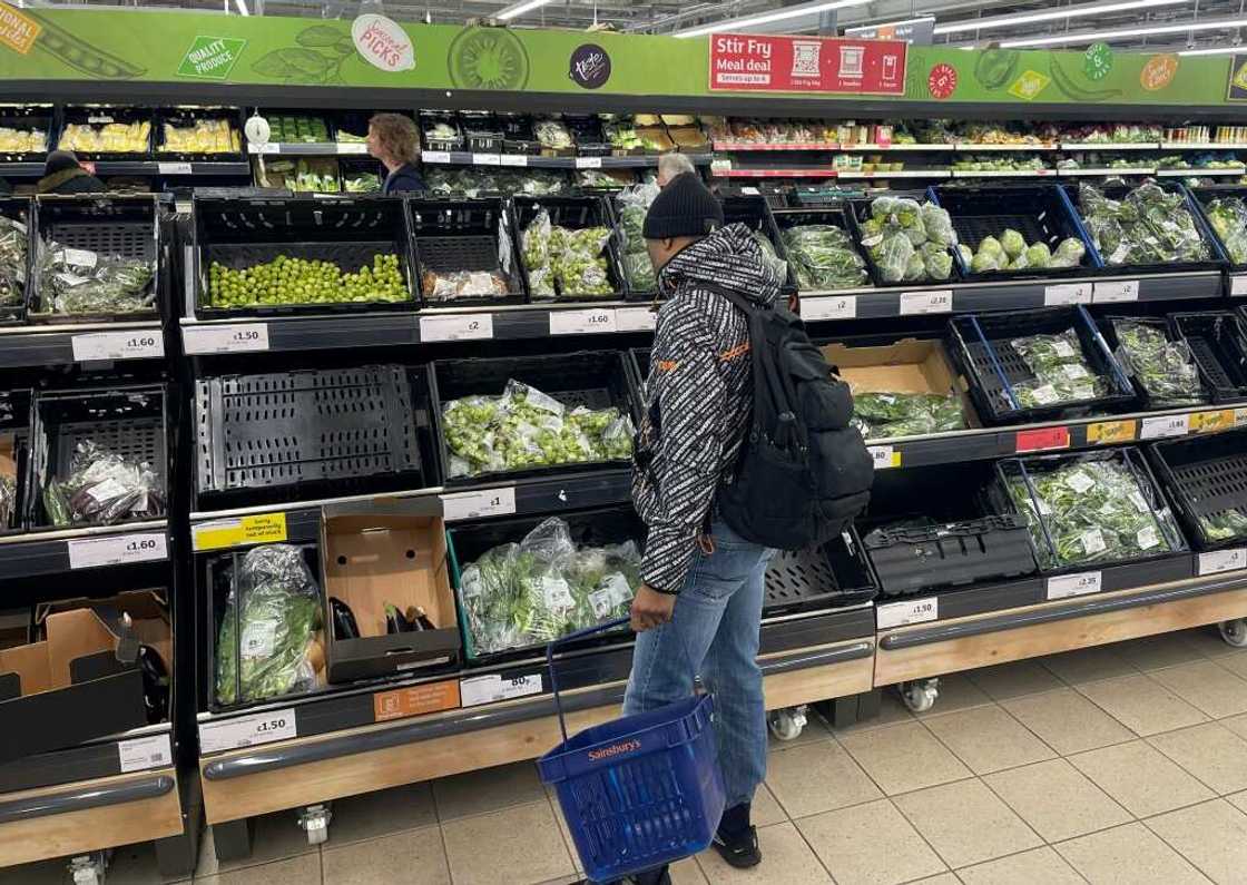 Some UK supermarkets have begun to experience shortages of some fresh fruit and vegetables due to bad weather in Morocco and Spain Some UK supermarkets have begun to experience shortages of some fresh fruit and vegetables due to bad weather in Morocco and Spain