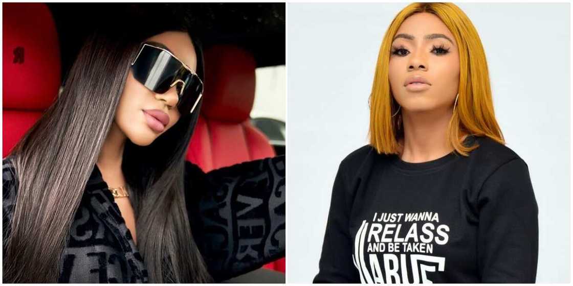 Singer Dencia and Mercy Eke