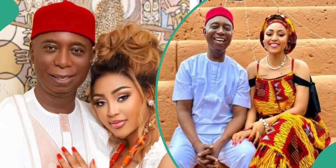 Ned Nwoko celebrates Regina Daniels Ned Nwoko celebrates Regina Daniels
