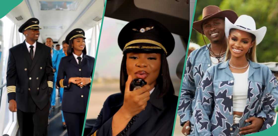 Nigerian influencer Priscilla Ojo and husband Tanzanian singer Juma Jux announce direct flight from Tanzania to Lagos in style.