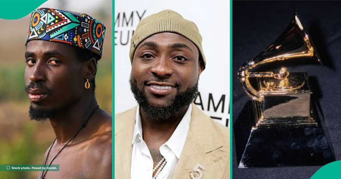 Man tells Davido how to win the Grammy Awards.