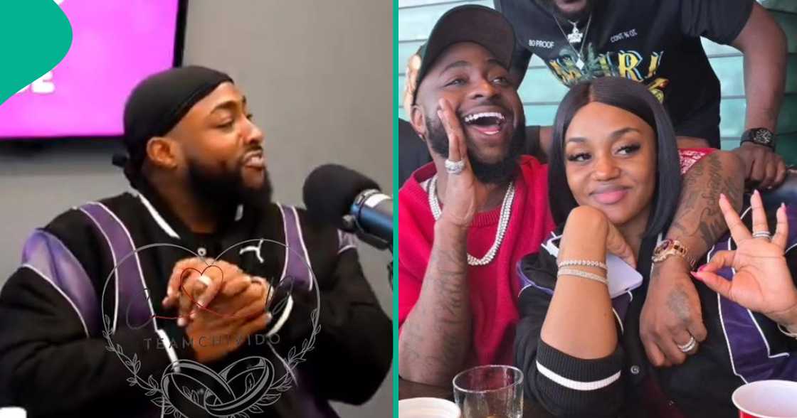 Davido speaks about Chioma.