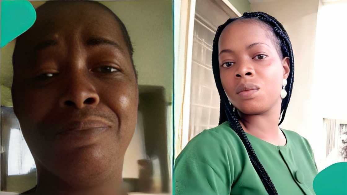 A Nigerian married woman with children has shared a video of her crying over what her in-law did to her