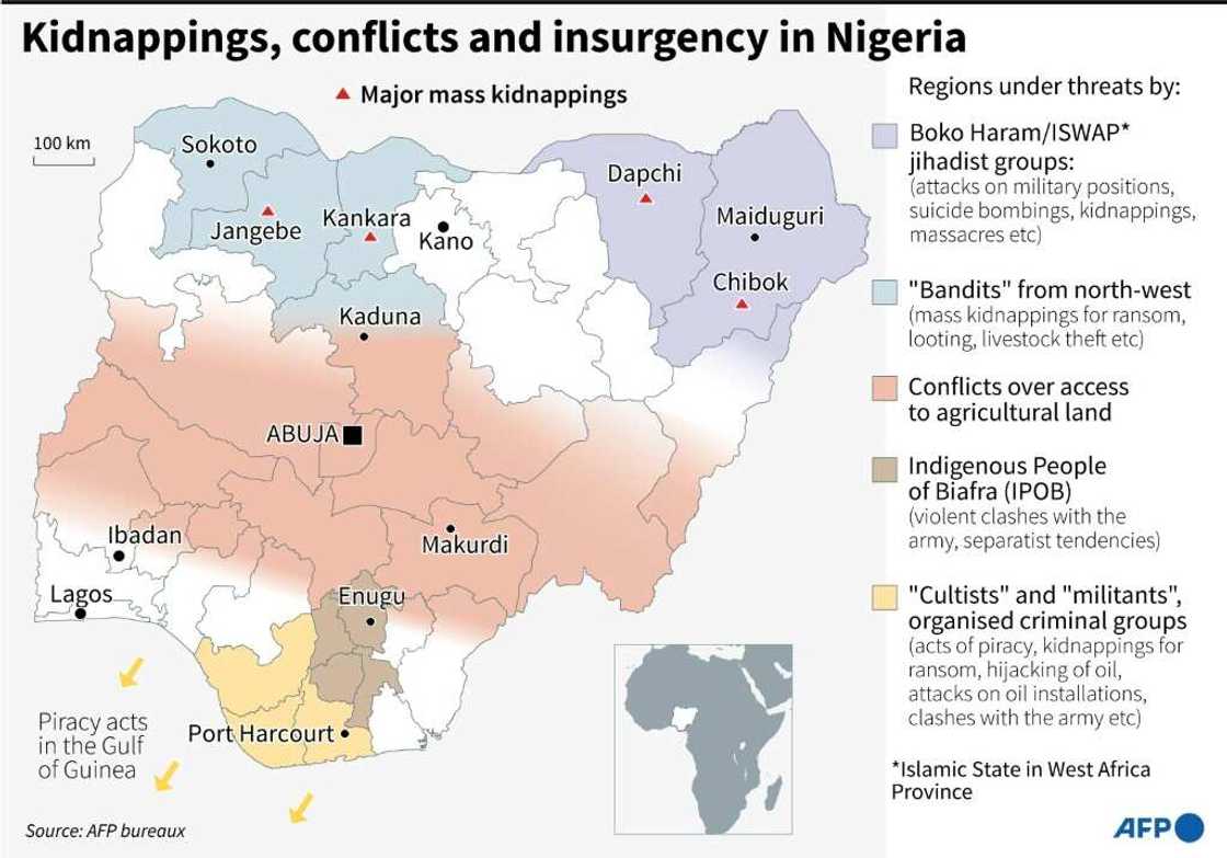 Kidnappings, conflicts and insurgency in Nigeria Kidnappings, conflicts and insurgency in Nigeria