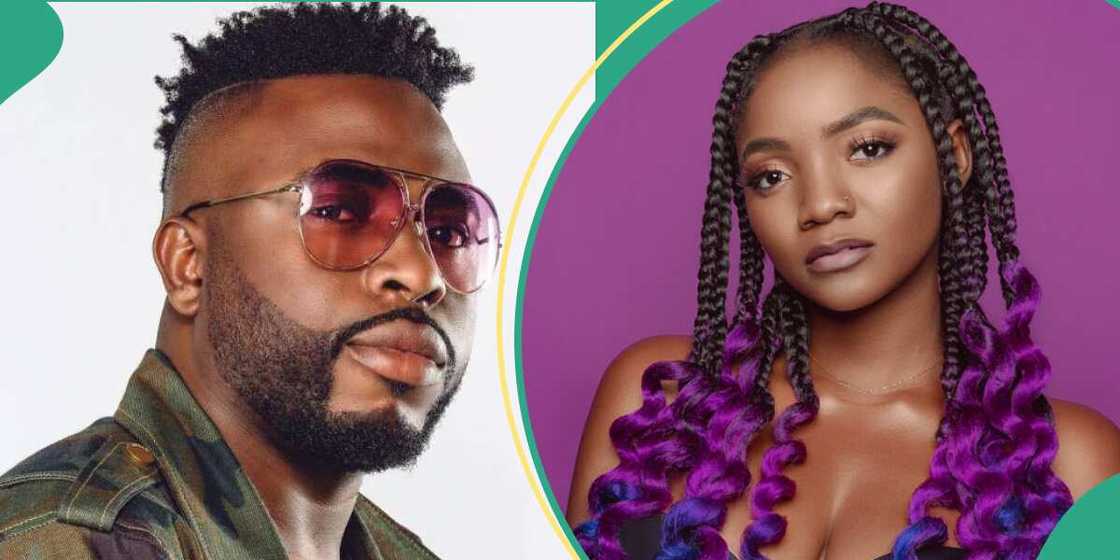 Samklef reveals his love for Simi. Samklef reveals his love for Simi.