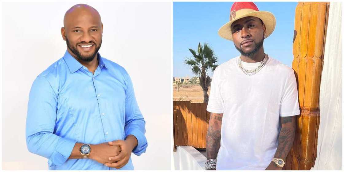 Yul Edochie thanks Davido