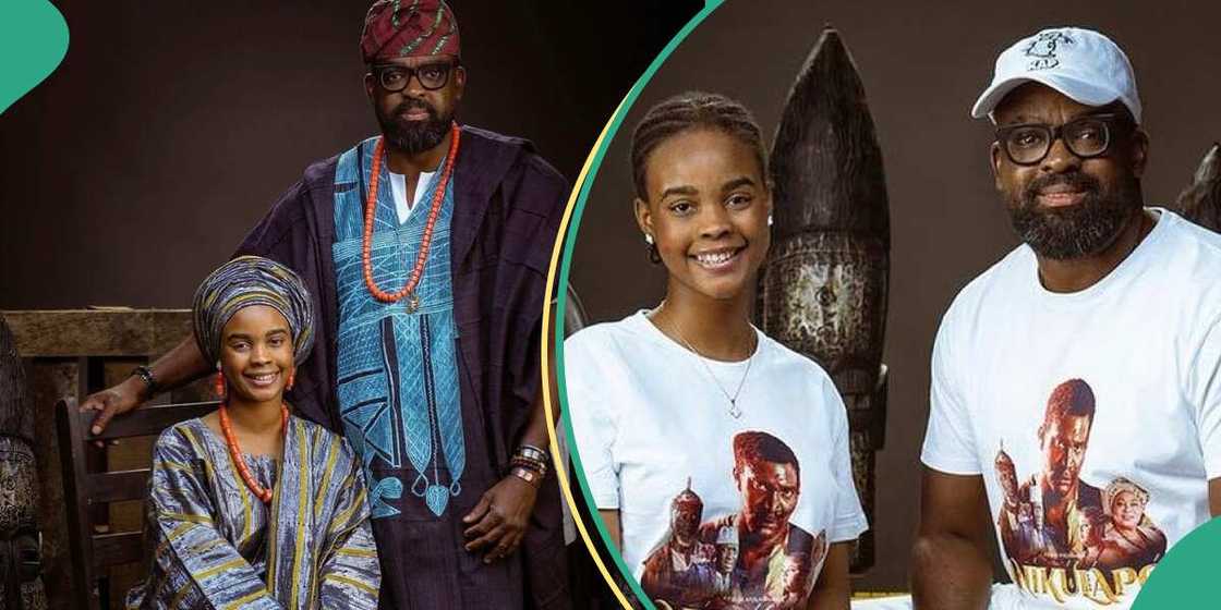 Kunle Afolayan celebrates daughter. Kunle Afolayan celebrates daughter.