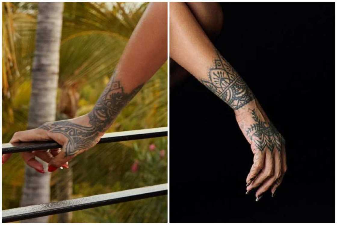 Rihanna’s tattoos