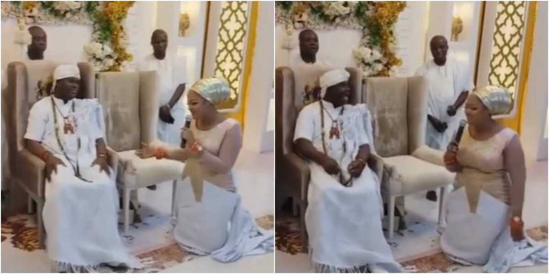 Ooni of Ife and his wife Ooni of Ife and his wife