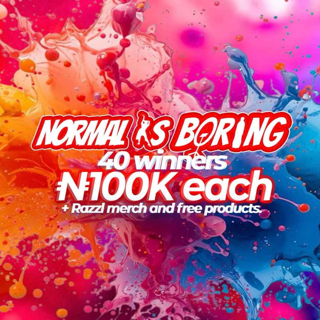 Razzl Champions Originality with Normal is Boring Campaign