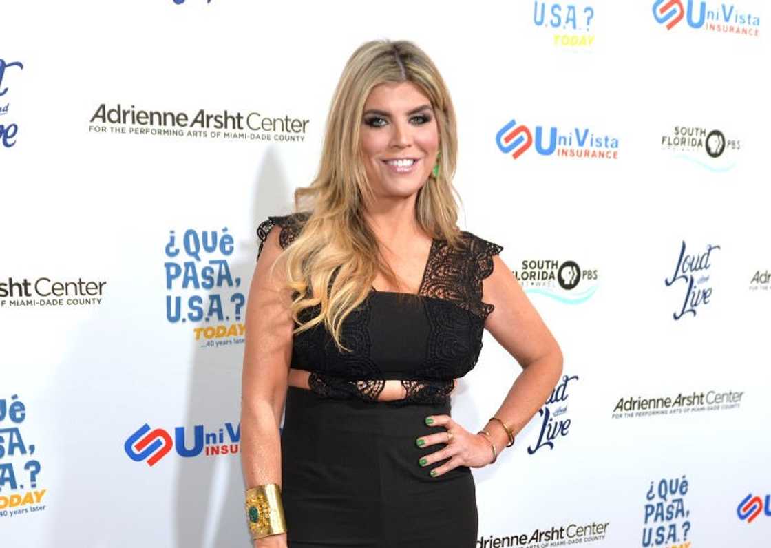 Ana Quincoces appears at the launch of an event