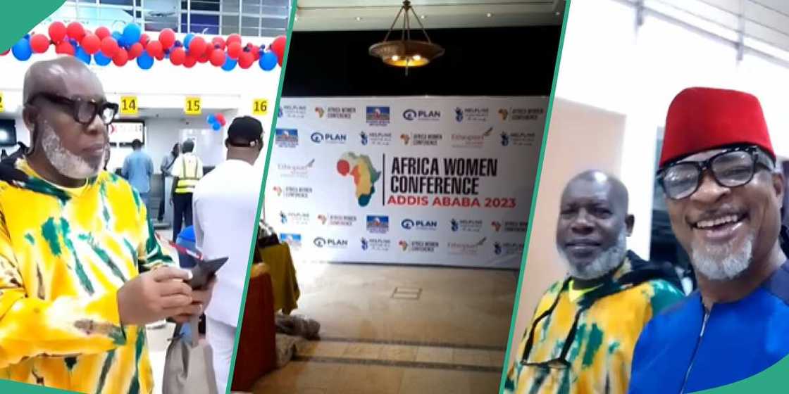 Fred Amata, Nollywood actors attend Africa Women Conference.