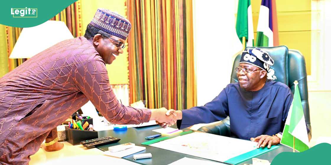 Defence Minister Matawalle Meets Tinubu, Briefs Him on NorthWest Security