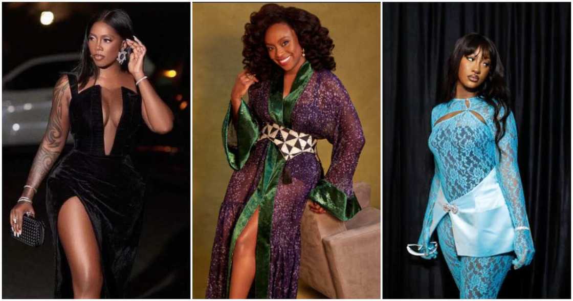 Photos of Tiwa Savage, Tems and Chimamanda Adichie Photos of Tiwa Savage, Tems and Chimamanda Adichie