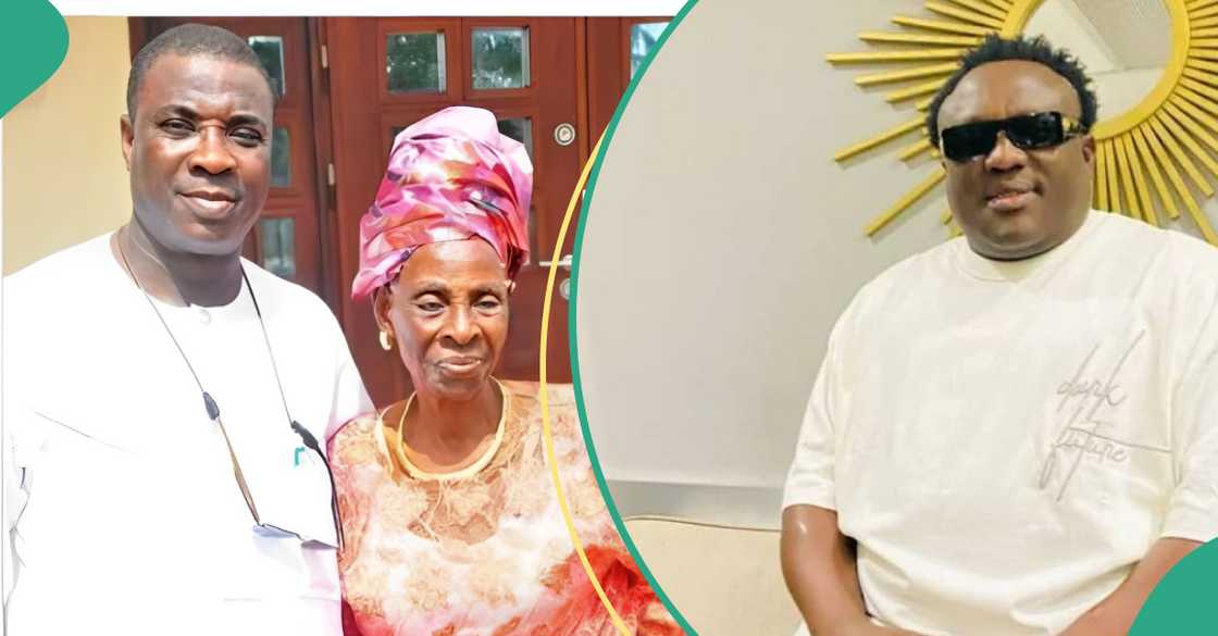 KWAM1 and late mother, Saheed Osupa pays condolence visit to K1 De Ultimate KWAM1 and late mother, Saheed Osupa pays condolence visit to K1 De Ultimate