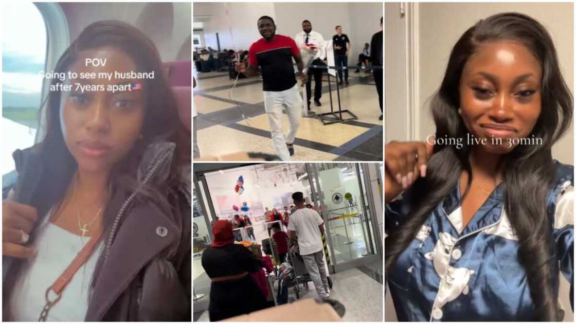 Woman and husband/Long distance relationship. Woman and husband/Long distance relationship.