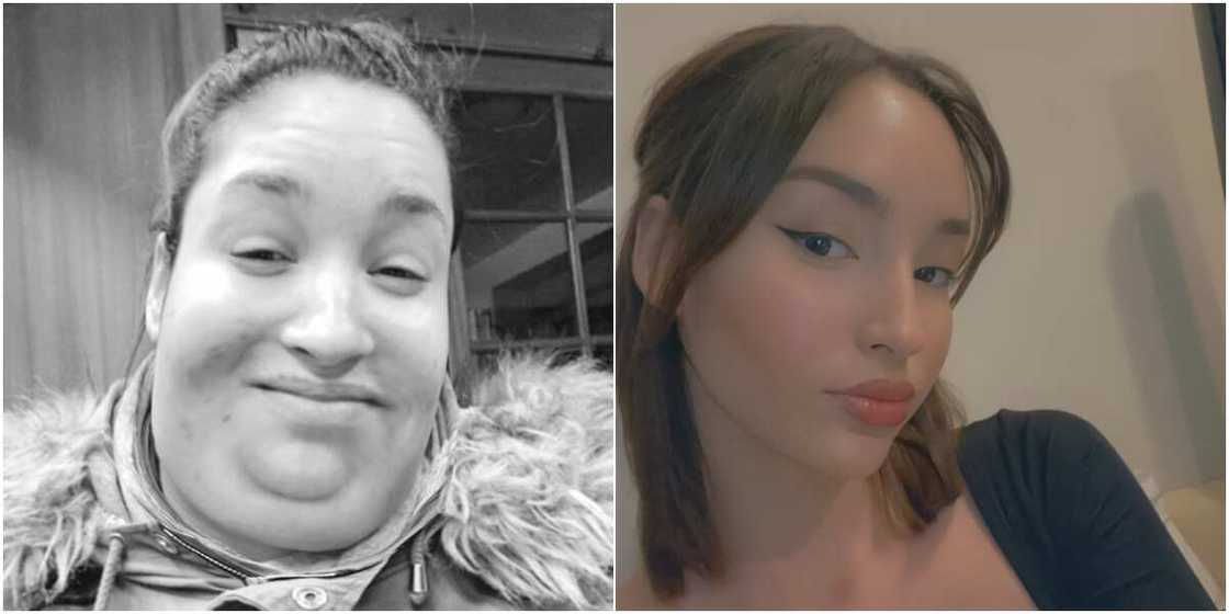 Young lady's Amazing Weight Loss Transformation Sets Social Media into Frenzy, Adorable Photo Goes Viral Young lady's Amazing Weight Loss Transformation Sets Social Media into Frenzy, Adorable Photo Goes Viral