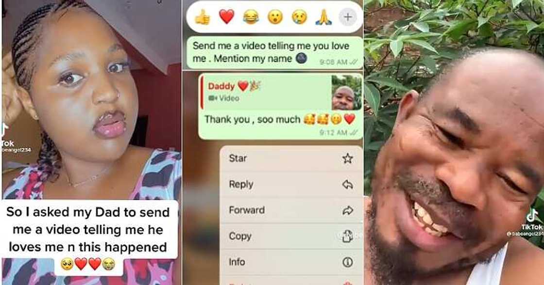 Father expresses love for daughter, sweet video, doting dad Father expresses love for daughter, sweet video, doting dad