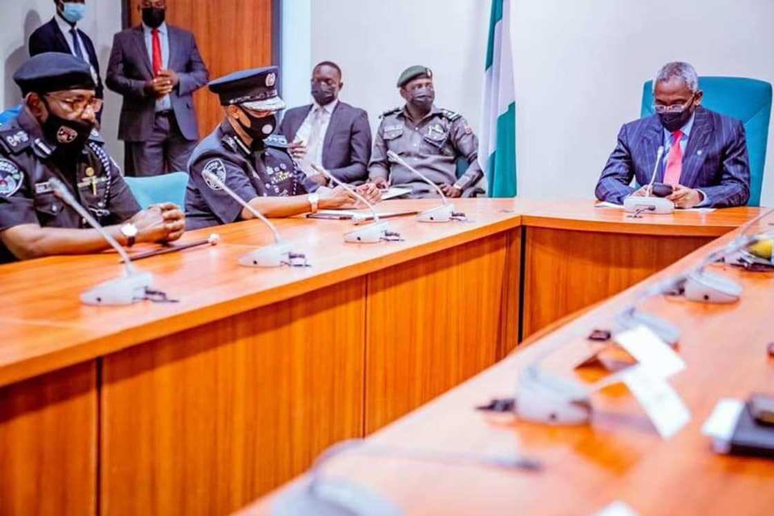 IGP Usman Baba Meets Gbajabiamila, Reveals the Major Problem Nigeria Police is Facing IGP Usman Baba Meets Gbajabiamila, Reveals the Major Problem Nigeria Police is Facing