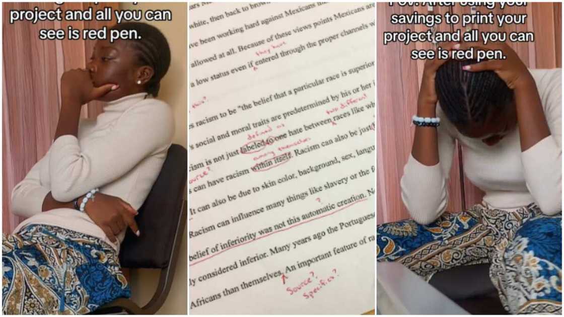 School project in Nigeria/Nigerian lady regretted.