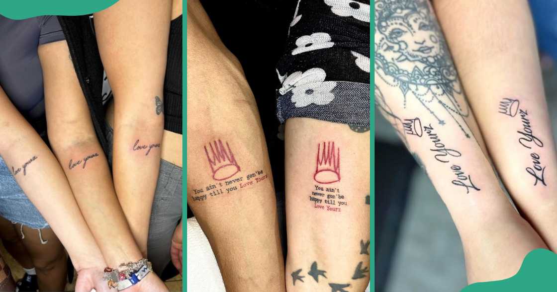 Love Yourz tattoos Love Yourz tattoos