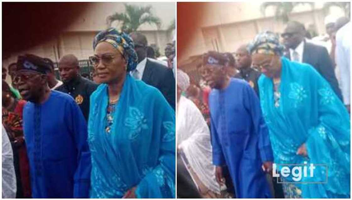 Tinubu, wife