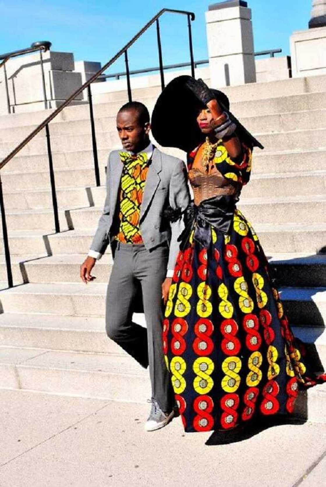 African fashion style for couples African fashion style for couples
