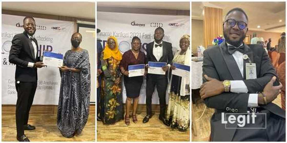 Soldiers of Truth: Legit Journalist Rahaman Abiola Completes Dubawa Fact-Checking Fellowship in Style