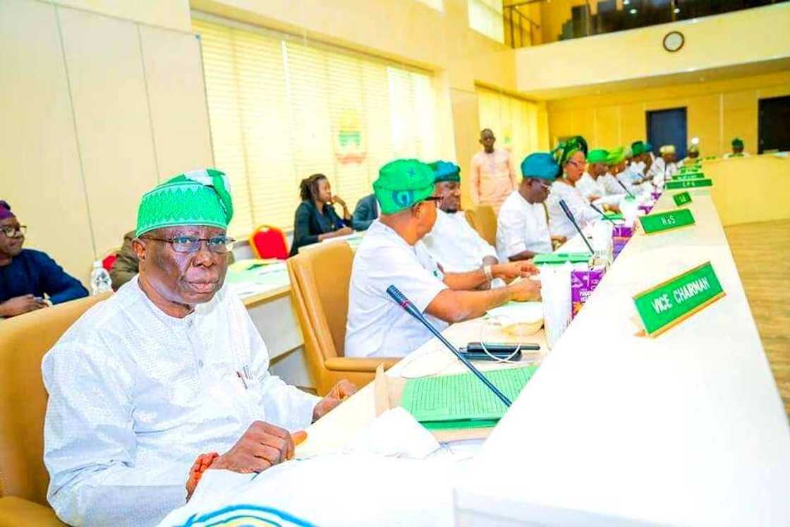 Taron majalisar zartaswan Ekiti. Taron majalisar zartaswan Ekiti.