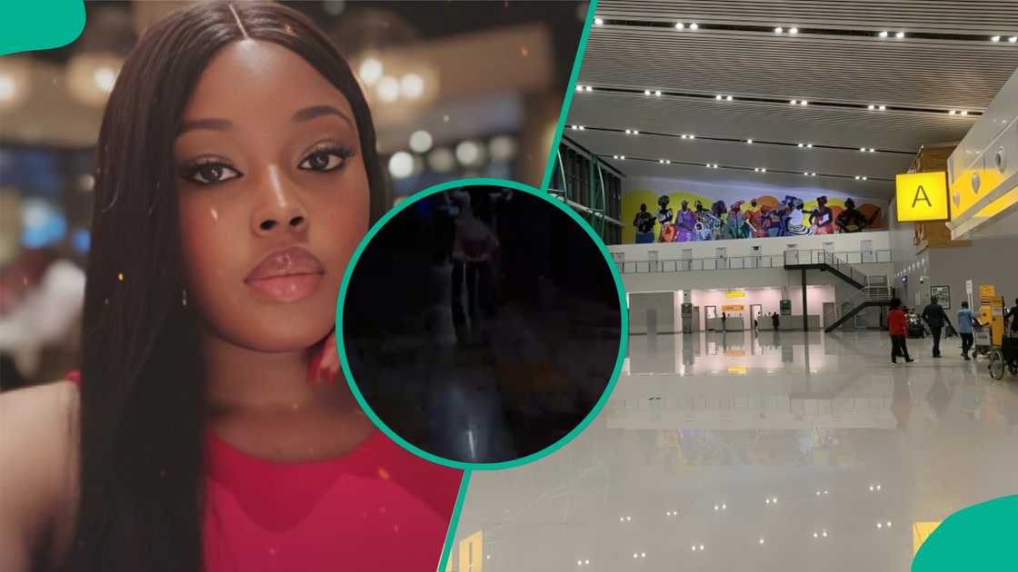 Power outage in Abuja International Airport, lady shares her experience during an emotional reunion with her sister. Power outage in Abuja International Airport, lady shares her experience during an emotional reunion with her sister.