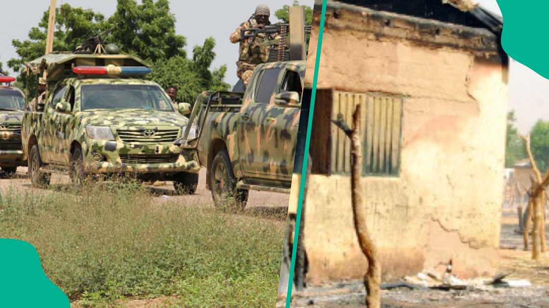 Wani gari da 'yan ta'adda suka fitine shi