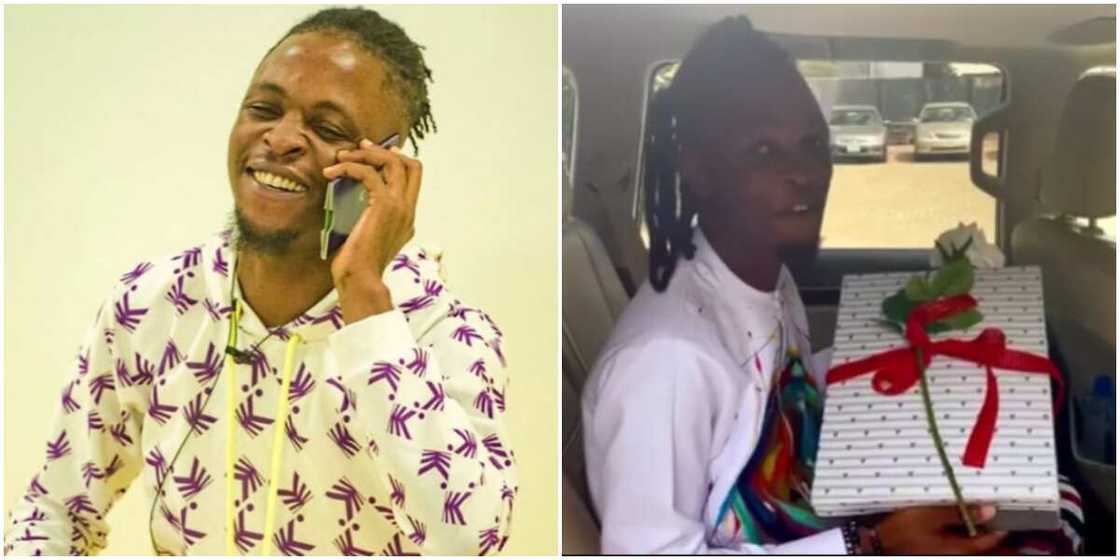 BBNaija's Laycon talks about his first kiss, says he has no plans for Valentine's Day yet BBNaija's Laycon talks about his first kiss, says he has no plans for Valentine's Day yet