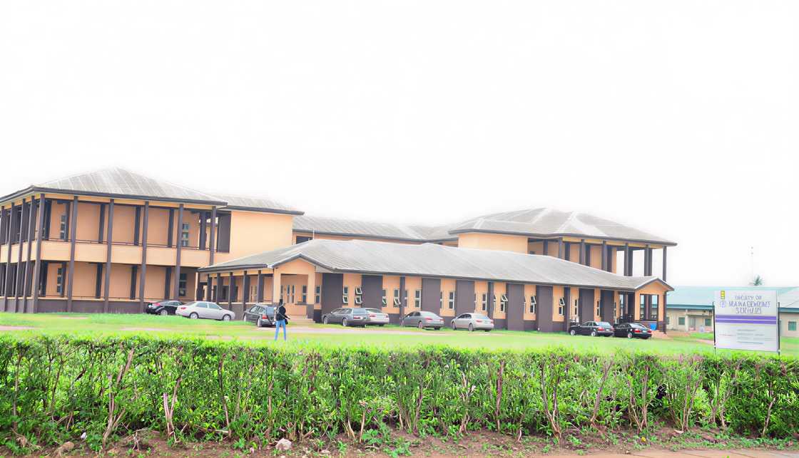 The Faculty of Management Sciences building The Faculty of Management Sciences building