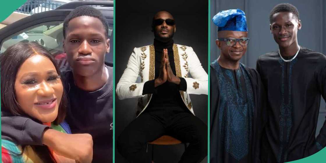 2baba celebrates lookalike son Zion on his 16th birthday, thanks his stepdad. 2baba celebrates lookalike son Zion on his 16th birthday, thanks his stepdad.