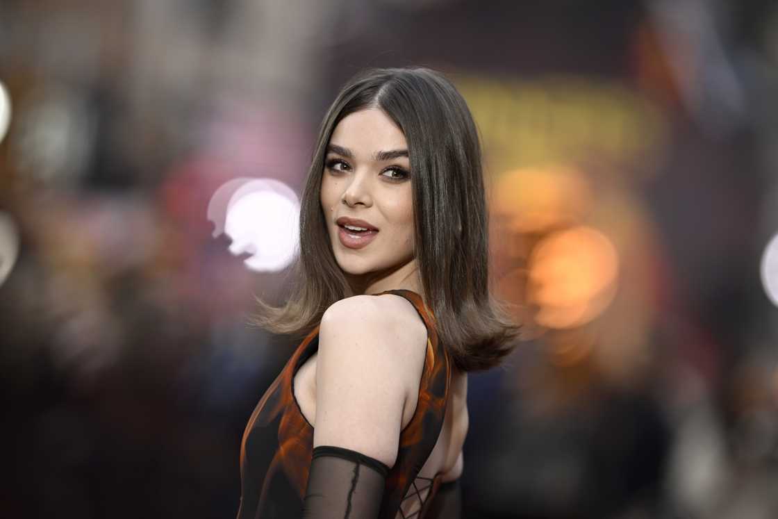 Hailee Steinfeld attends the "Sinners" European Premiere at the Cineworld Leicester Square in London Hailee Steinfeld attends the "Sinners" European Premiere at the Cineworld Leicester Square in London