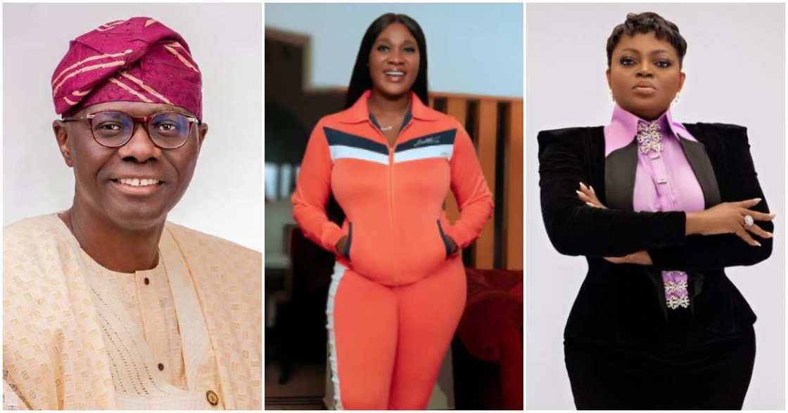 Sanwo-Olu, Mercy Johnson, Funke Akindele