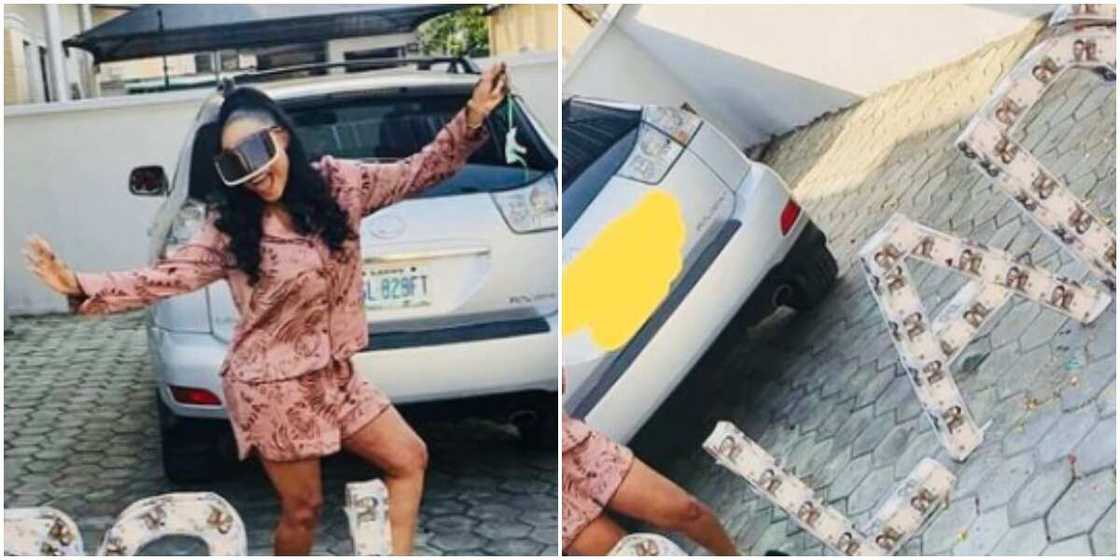 Iyabo Ojo gets surprised