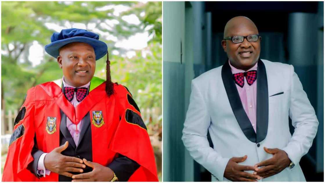 He also has three different masters degrees. He also has three different masters degrees.