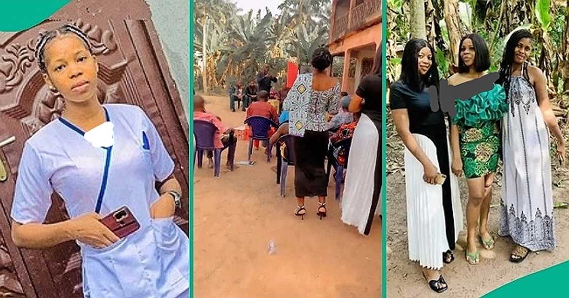 Nigerian lady holds introduction in grand style