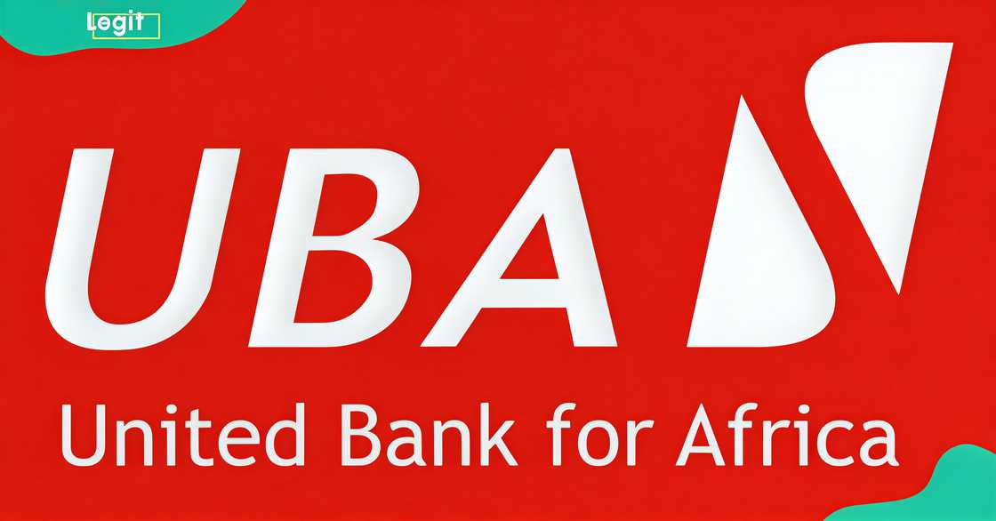 The official logo for the United Bank for Africa (UBA)