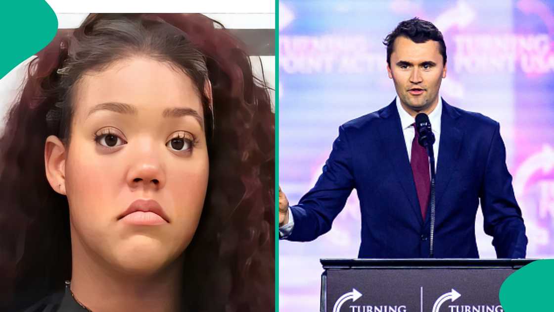 Lady expelled from university over comments about Charlie Kirk.