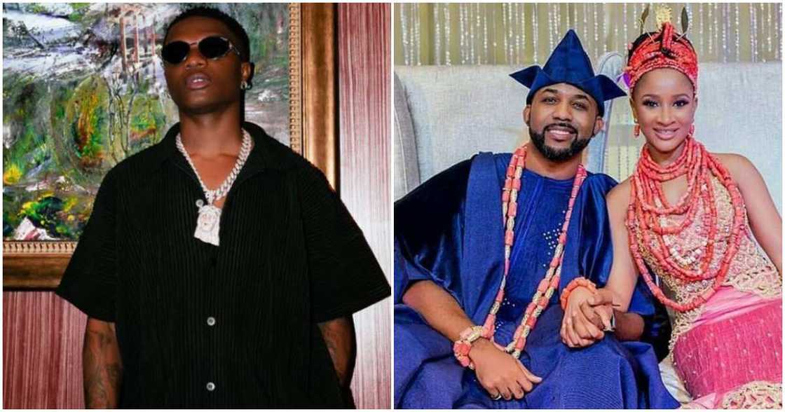 Wizkid, Banky W's wedding