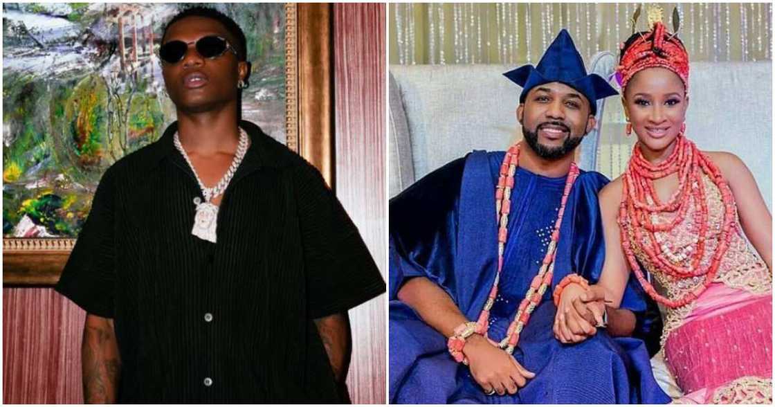 Wizkid, Banky W's wedding Wizkid, Banky W's wedding