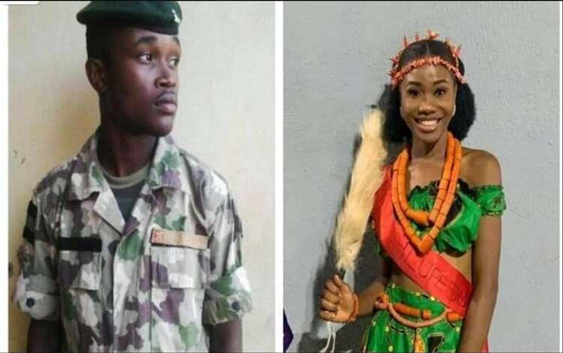 Kishi ba sai mata ba: Wani soja ya fusata ya bindige masoyiyarsa saboda zafin kishi Kishi ba sai mata ba: Wani soja ya fusata ya bindige masoyiyarsa saboda zafin kishi