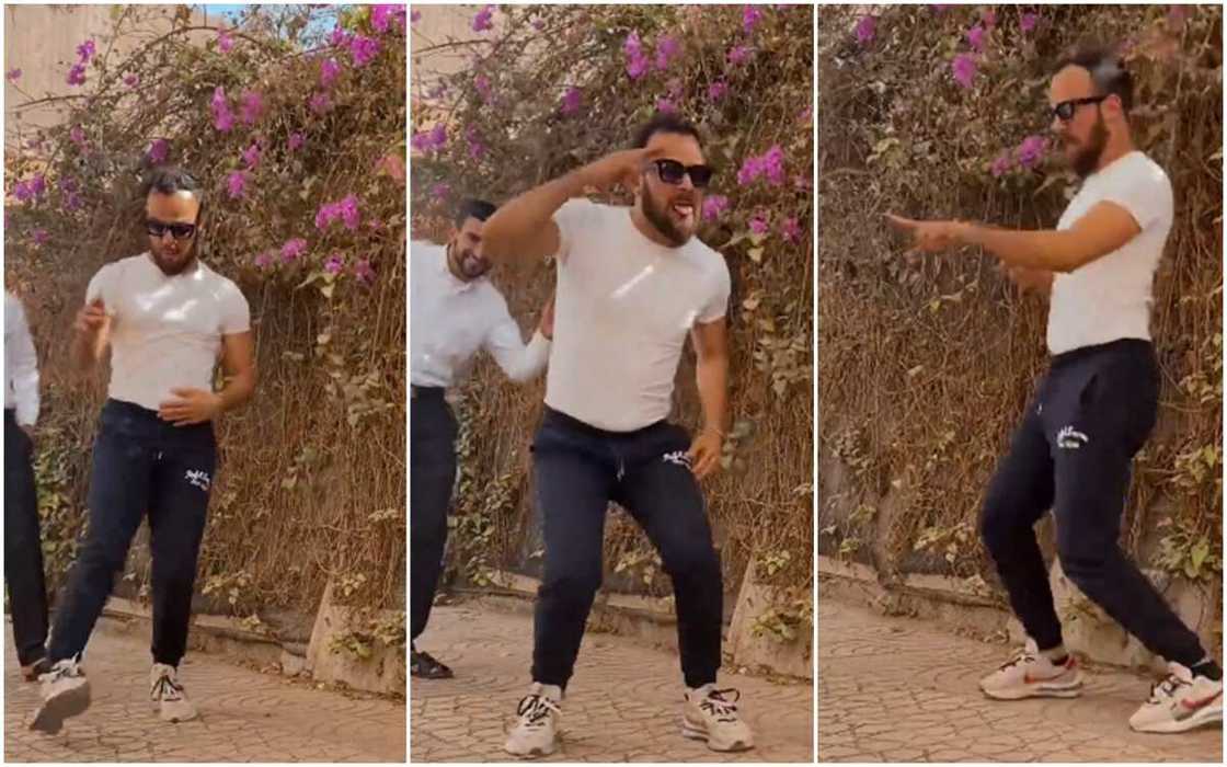Two Oyinbos dances hard to DJ YK's Warisi Cruise Beat Two Oyinbos dances hard to DJ YK's Warisi Cruise Beat