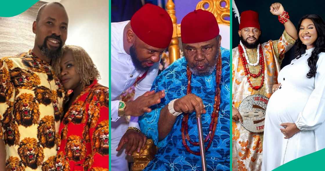 Pete Edochie criticised over sons Yul and Linc’s second marriages. Pete Edochie criticised over sons Yul and Linc’s second marriages.
