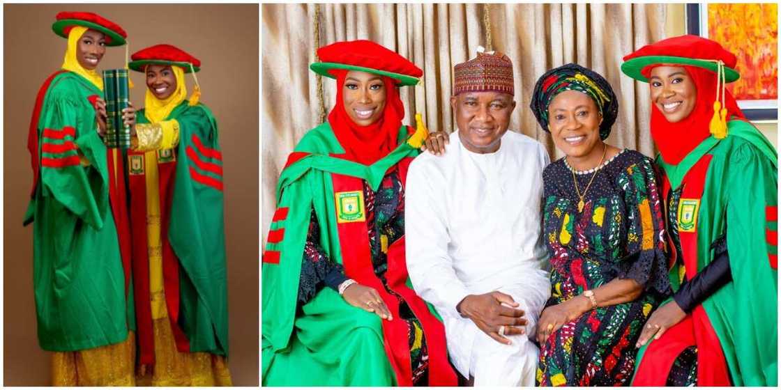 Joy as Nigerian sisters acquire PhD degrees on the same day, cute photos causes stir Joy as Nigerian sisters acquire PhD degrees on the same day, cute photos causes stir