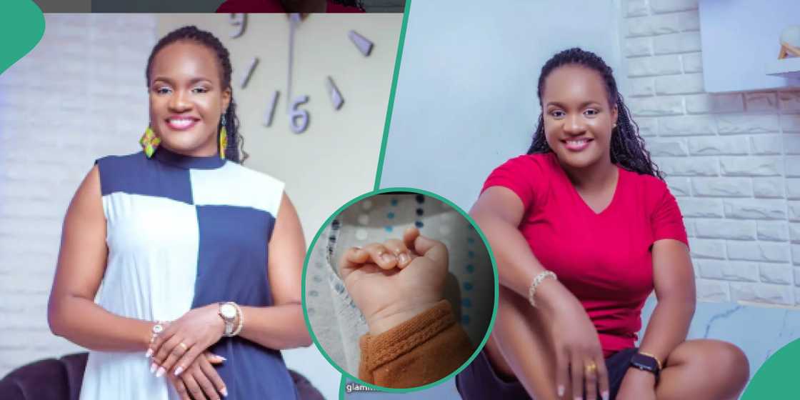 Destiny Kids star Favour Iwueze welcomes her fourth child and shares the good news with her fans online. Destiny Kids star Favour Iwueze welcomes her fourth child and shares the good news with her fans online.