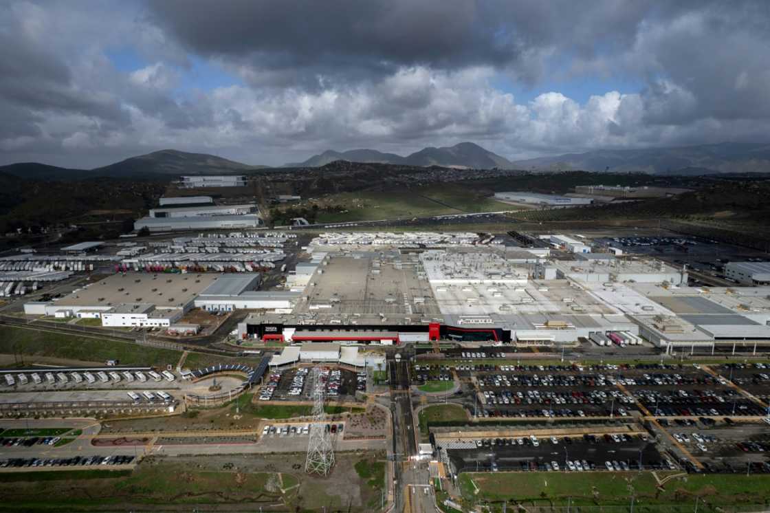 Several auto giants, including Japan's Toyota, have factories in Mexico Several auto giants, including Japan's Toyota, have factories in Mexico