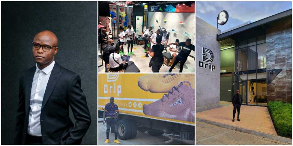 Young Man Recounts How He Moved From Poverty to Now Running a Company, Photos Inspire Many on Social Media